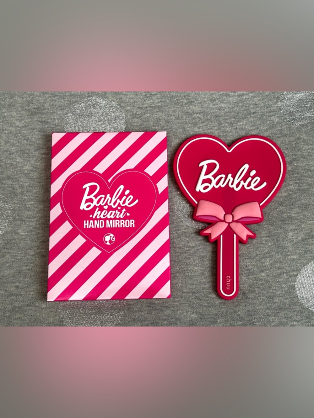 Barbie Heart Hand Mirror